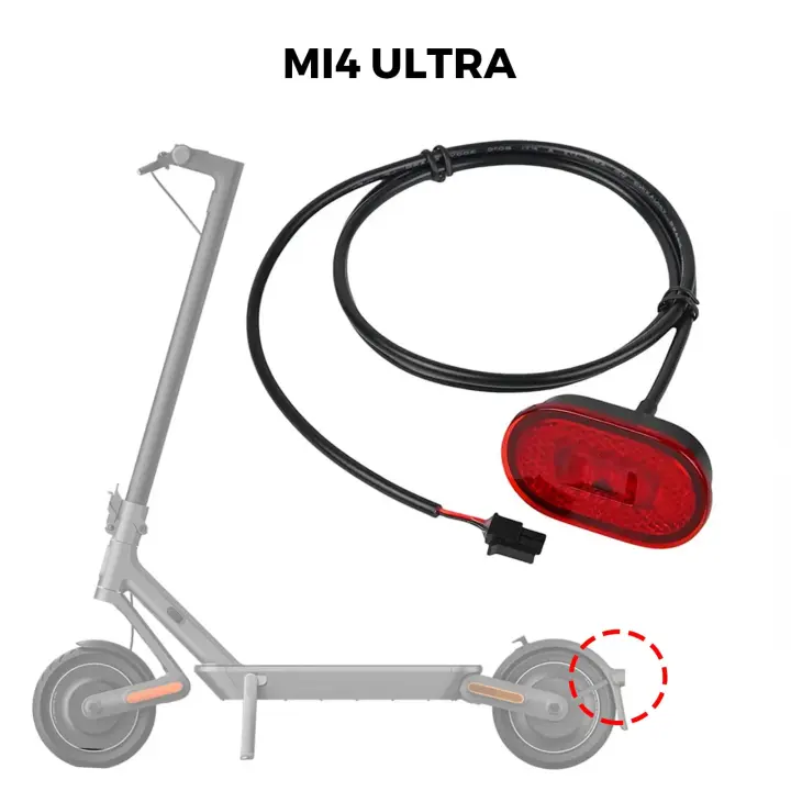 Luz trasera marca Emove para patinete eléctrico Xiaomi MI4 Ultra - 1