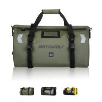 Bolsa De Pared Trasera Impermeable Para Motocicleta Viaje Exterior Equipaje Seco Bolsa De Manillar 40/66 Motorbike Luggage Backpack - details 21