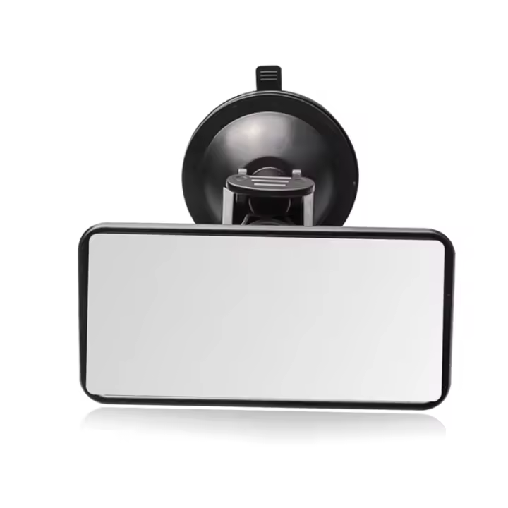 Espejo De Coche Para Bebé De Acrílico Seguro Con Vistas Amplias Y Ángulo Ajustable Espejo De Retrovisor De Plástico Para Interior Del Vehículo - 1