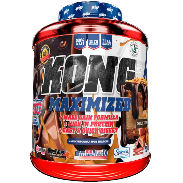 Máximo volumen con Big - KONG MASS GAINER PROFESIONAL **3000gr** varios sabores - 1