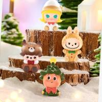 Muñeca De Navidad POP BEAN Miniatura Edición Limitada Decoración Creativa Para Fiesta De Año Nuevo Regalo Para Niñas - details 3