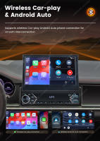 Reproductor Multimedia Carplay 1 Din 7'' Bluetooth Radio Retráctil Android Auto MP5 HD Stereo USB AUX CAM Para Coche Universal - details 12