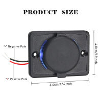 Enchufe USB Rápido 24V Para Carro Bus Camión Barco ATV Panel De 38W Con Luz LED Cargo De Carga Rápida QC3.0 Para RV - details 3