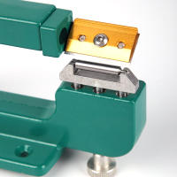 IMZAY 1PC Herramienta De Arte Hecha a Mano Para Cuero Ajustable Con Borde V De Acero Inoxidable Trimmer Groover De V Forma Para DIY - details 6