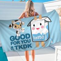 Toalla De Playa Tokidoki De Japón Para Niñas Toalla De Baño Microfibra Secado Rápido Sand-Free Para Yoga Spa Gimnasio Piscina Colorida Y Cómoda - details 2