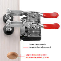 Juego De Hincapié Para Puertas De Armario 35mm Herramienta De Carpintería Para Perforación De Agujeros Guía De Aluminio Y Aleación De Cobre Localizador De Plantillas - details 4