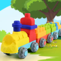 Nuevo Juguete De Educación Temprana Mejorado Bloque De Construcción De Goma Suave Grande Chupable Y Resistente Al Calentamiento Para Niños Edad 6-12 Años - details 0