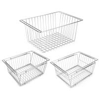 Cesta De Drenaje Para Camping IGT Con Soporte Para Platos Tazas Y Ollas Cesta De Almacenamiento Para Mesa IGT Estante De Expansión Lateral De Escritorio Material De Acero Inoxidable 304 - details 2