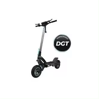 Cecotec 7105 Bongo Serie M20 Patinete eléctrico de 500 W con una autonomía de hasta 20 km y sistema de doble de frenado mediante disco de freno de alta precisión y e-ABS - 1