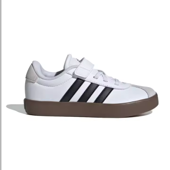 Zapatillas de niño ADIDAS VL COURT 3.0 blanca y negra ID9155 - 1