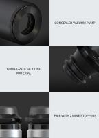 Abrevidor De Botellas De Vino Eléctrico Automático Recargable Con Base De Carga Herramientas De Vino Eco-amigable Acero Inoxidable - details 10