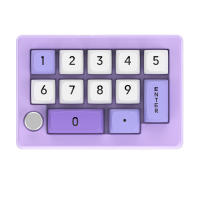 Programable totalmente caliente interruptor mecánico intercambiable 7 color RGB luz Juego Mini teclado - details 12