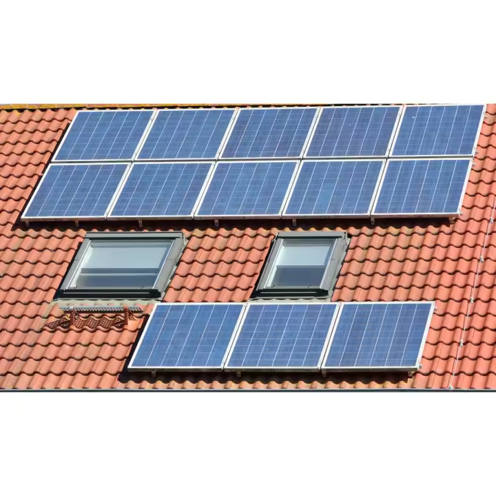 Plusenergy - Estructura Alu Tejado Perforante 2 paneles - 1