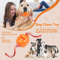 Juguetes Para Masticar Para Perros Juguetes Interactivos De Limpieza De Dientes Anti Mordedura Con Bolas De Alimentos Que Se Escapan Productos Para Mascotas - details 18