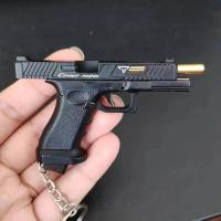 Pistola De Juguete De Aleación Semi-alloy G34 TTI Desmontable Mini Gun Toy Llavero Colgante Para Bolsa Para Niños Y Adultos - details 3