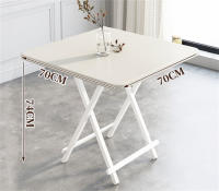 Mesa plegable sencilla CAMPING, mesa cuadrada plegable de madera, mesa de picnic práctica para exteriores, mesa de comedor pequeña para el hogar CAMPING， Mesa de comedor 60*60 70*70 80*80cm - details 10
