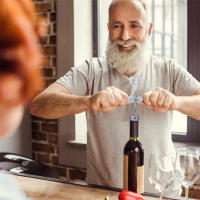 LMETJMA Abrevidrios 2 En 1 De Aleación De Zinc Premium Con Mango Antideslizante JT301 Multifuncional Para Botellas De Vino Y Cerveza - details 7