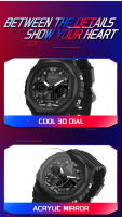 Reloj Deportivo Al Aire Libre SANDA G Estilo LED Digital Militar Resistente Al Agua Con Fecha Reloj Electrónico Para Hombre Y Mujer Cronógrafo - details 16