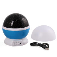 Lámpara De Noche LED Estelar Giratoria Para Dormitorio Infantil Iluminación De Galaxia Y Luna Regalo Para Niños Luz De Cama Rotativa Con Proyector De Estrellas - details 12