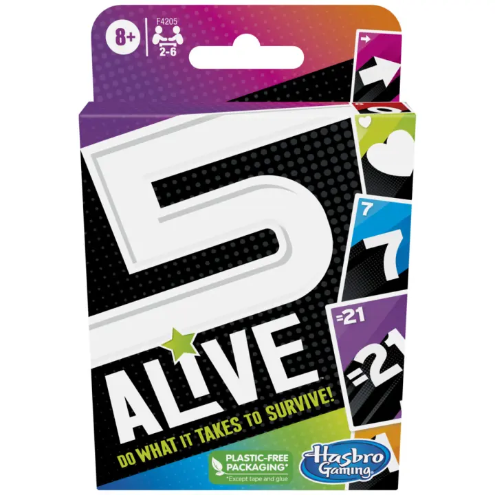 5 Alive - Juego de cartas - Juego de mesa - Hasbro Gaming  - 8 Años+ - 1