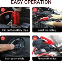 Kit De Arranque De Saltar Para Herramientas Eléctricas Milwaukee M18 Cable De Poder 8AWG Igniter De Batería De Coche Emergencia Automotriz - details 12