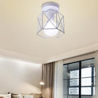 Luz De Techo LED Blanca Moderna Nórdica Para Decoración De Habitaciones Y Cocinas Estilo Industrial Vintage Loft Apto Para Dormitorio Sala De Estar Cocina - details 0