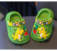 Sandalias De Verano Para Niños Y Niñas Con Diseño De Dinosaurio Antideslizantes Y Transpirables Zapatillas De Interior Y Playa - details 5