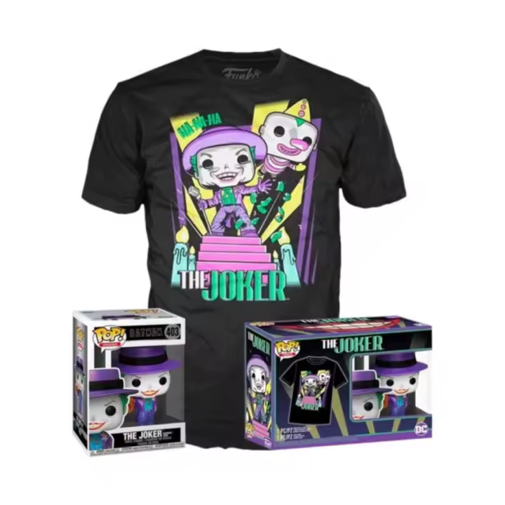 Pop Tees The Joker Batman Special Edition + Camiseta Exclusiva Funko - 1