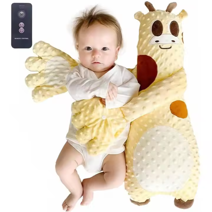 Patter de bebé para dormir, Patter de bebé Choco Bear, juguete para dormir de palmaditas de bebé, palmaditas en la mano para dormir del bebé, Patter de trasero de bebé para dormir, Patter de espalda de bebé para dormir (amarillo) - 1