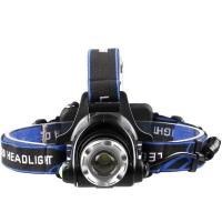 Linterna Frontal LED Recargable T6 Con 3 Modos De Iluminación Y Ajuste De Cabeza De 90° Para Pesca Nocturna Al Aire Libre - details 1