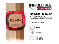 L'Oréal París | Infalible 24H Polvos compactos mate de larga duración - details 0