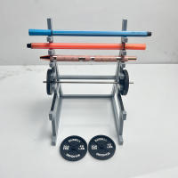 Porta Bolígrafos En Forma De Rack De Squat Divertido Y Único Organizador De Bolígrafos Con Peso Y Barbells Para Gimnasio - details 0