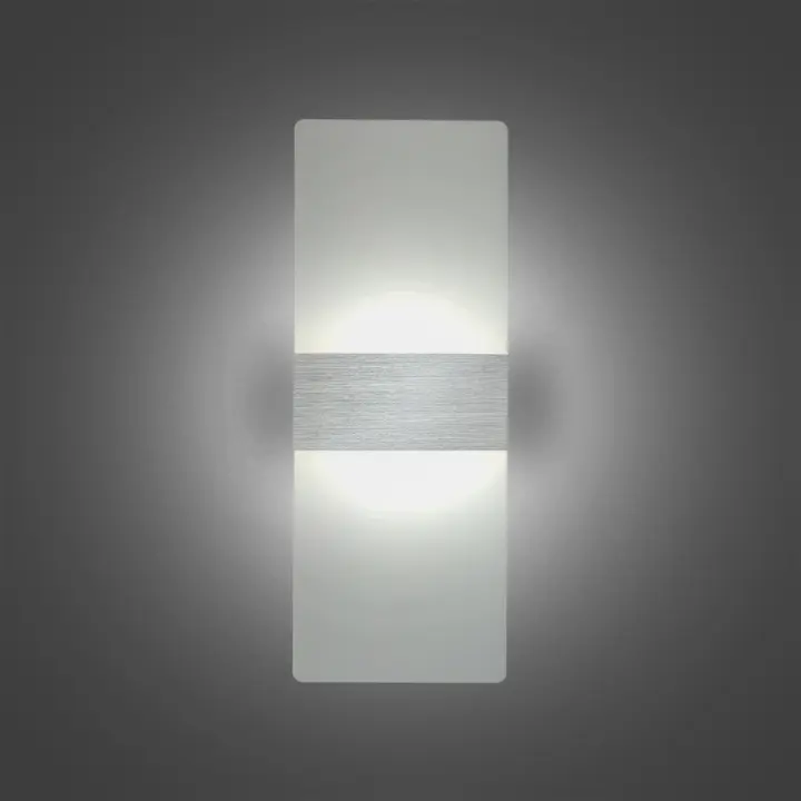 Modernas Sconces De Pared LED 6W/12W Luz De Acero Inoxidable Iluminación Para Sala De Estar Pasillo Dormitorio Decoración - 1