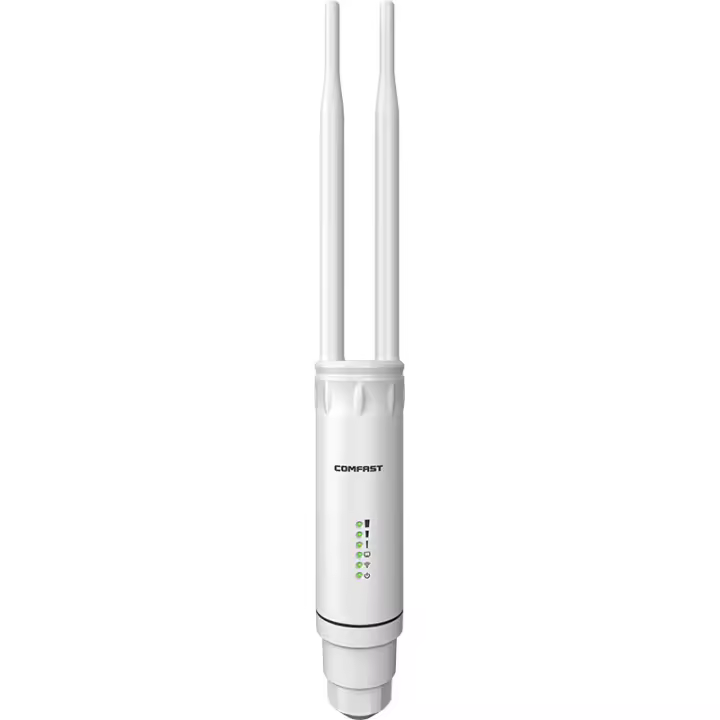 Repetidor de enrutador omnidireccional AC1200 de alta potencia para exteriores, punto de acceso 2G y 5G, antena de largo alcance, amplificador de estación Base WiFi, 2x5dBi - 1