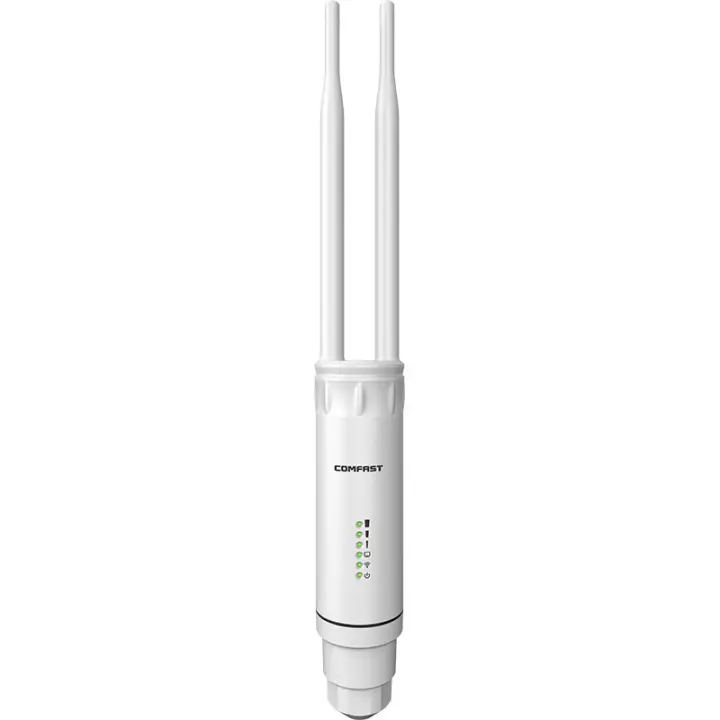 Repetidor de enrutador omnidireccional AC1200 de alta potencia para exteriores, punto de acceso 2G y 5G, antena de largo alcance, amplificador de estación Base WiFi, 2x5dBi - 1