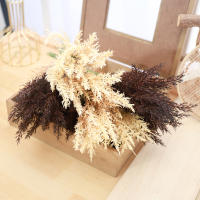 Decoración De Navidad Artificial Pampas Bouquet Flores De Trigo Seco Plástico Para Casa Y Bodas Arreglo Exterior - details 3