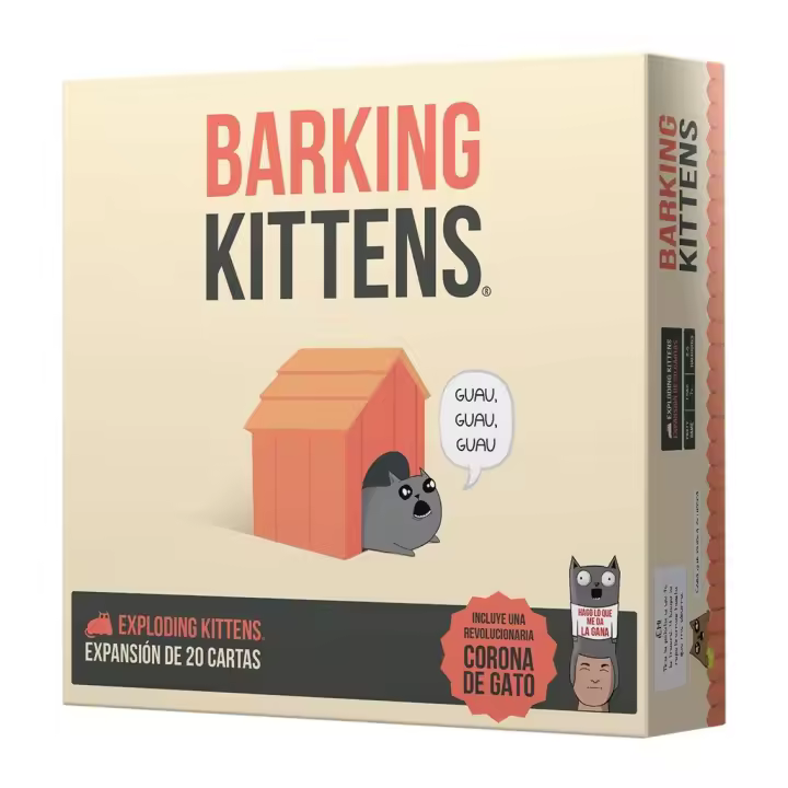 Juego de mesa asmodee barking kittens pegi 7 - 1