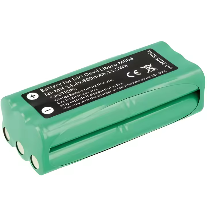 Nimo Batería Ni-Mh 14,4V 800mah para Aspirador Dirt Devil Libero M606 - Capacidad 800mah - 1