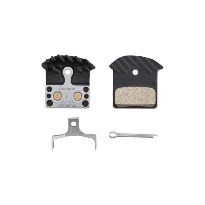 Pastillas Freno Metal J04C Shimano | Compatible BR-M9000, BR-M9020, BR-M987 - 1