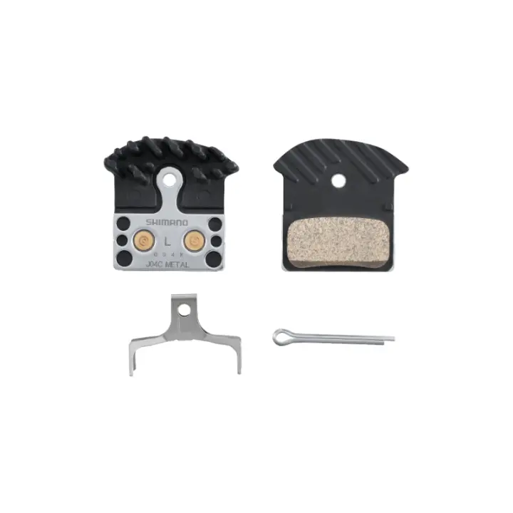 Pastillas Freno Metal J04C Shimano | Compatible BR-M9000, BR-M9020, BR-M987 - 1