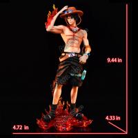 Figura De Anime One Piece Ace PVC De 24cm Figura Coleccionable De Modelo Juguetes Regalos Para Adultos Fans Del Anime - details 3