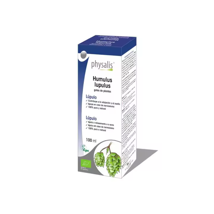 Lupulo (humulus lupulus) extracto hidroalcoholico bio 100 ml Physalis - 1