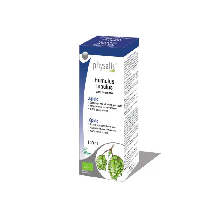 Lupulo (humulus lupulus) extracto hidroalcoholico bio 100 ml Physalis - 1