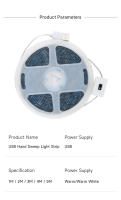 Tira De Luces LED Con Sensor De Movimiento DC 5V USB 2835 Luz De Fondo Para TV Cocina Armario Bajo Luz Diode LED Hand Sweep Waving - details 11