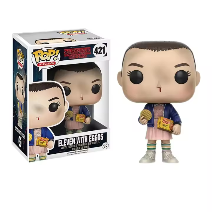 Funko POP! Eleven With Eggos - Stranger Things #421- Producto Oficial Funko - 1