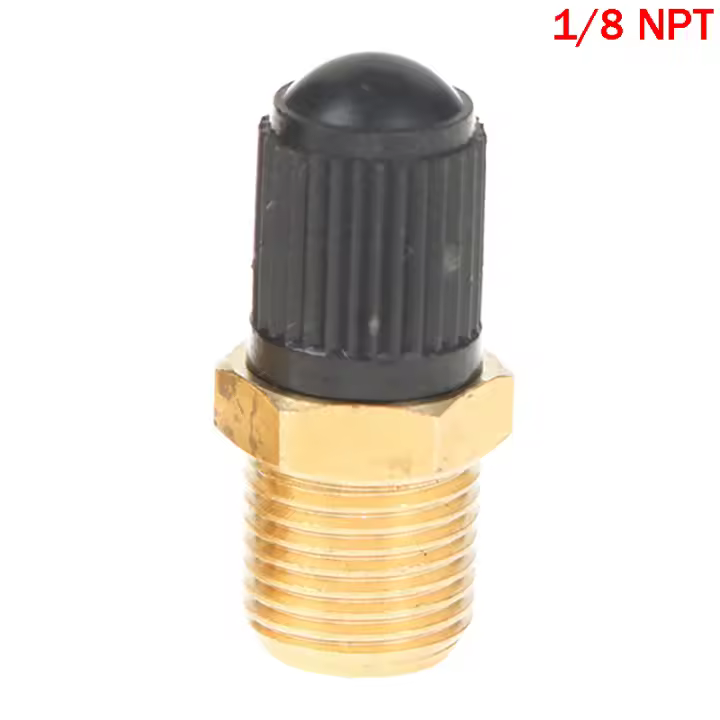 Válvula De Neumático Para Automóvil Y Motocicleta 1/4 NPT 1/8 NPT M10*1 Monitoreo De Presión De Neumáticos Material De Cobre Puro - 1