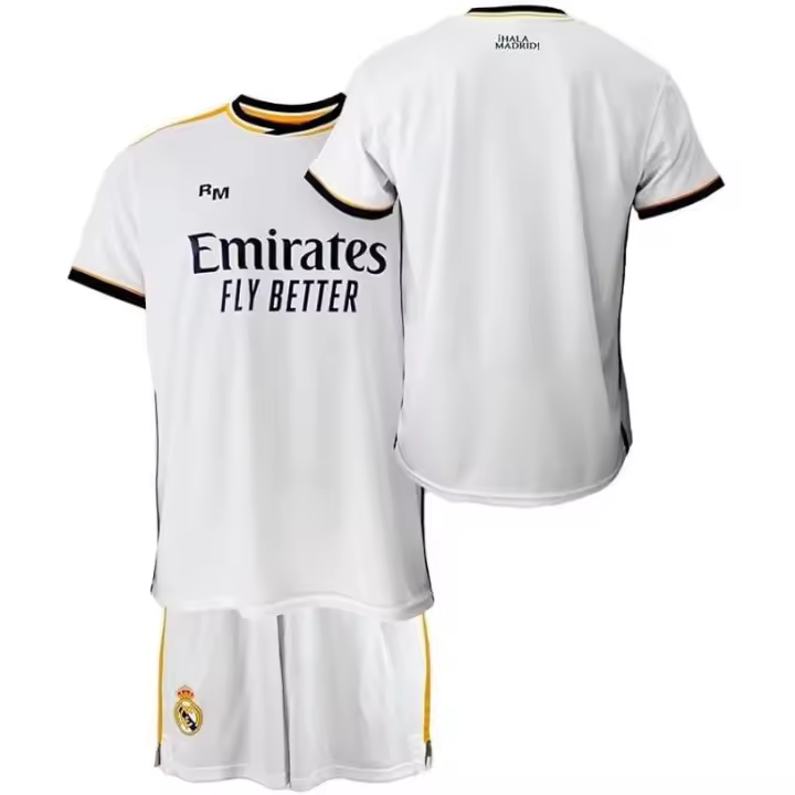 Kit Real Madrid 23/24 Camiseta + Pantalón | Primera Equipación Oficial Blanca - 1