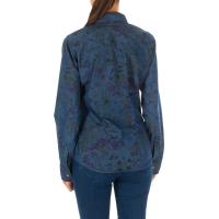 MET-Camisa Tejana Manga Larga 10DCL0058 para Mujer