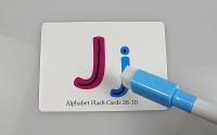 Tarjetas De Flash Alfabeto Doble Cara Para Niños Y Niñas Juguete Educativo De Aprendizaje De Letras ABC Para Preescolar Y Niños Chicos Y Chicas - details 4