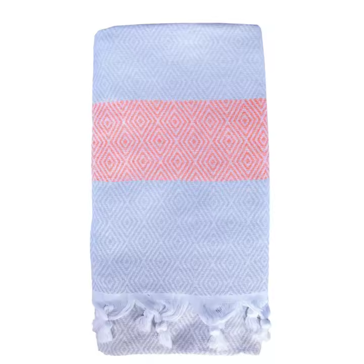 SUN & SURF Toalla de Playa Fina Pestamal Grande 100x180 Ligera con Gran Capacidad de Absorción y Secado. Algodón 100% - Alta Calidad. - 1